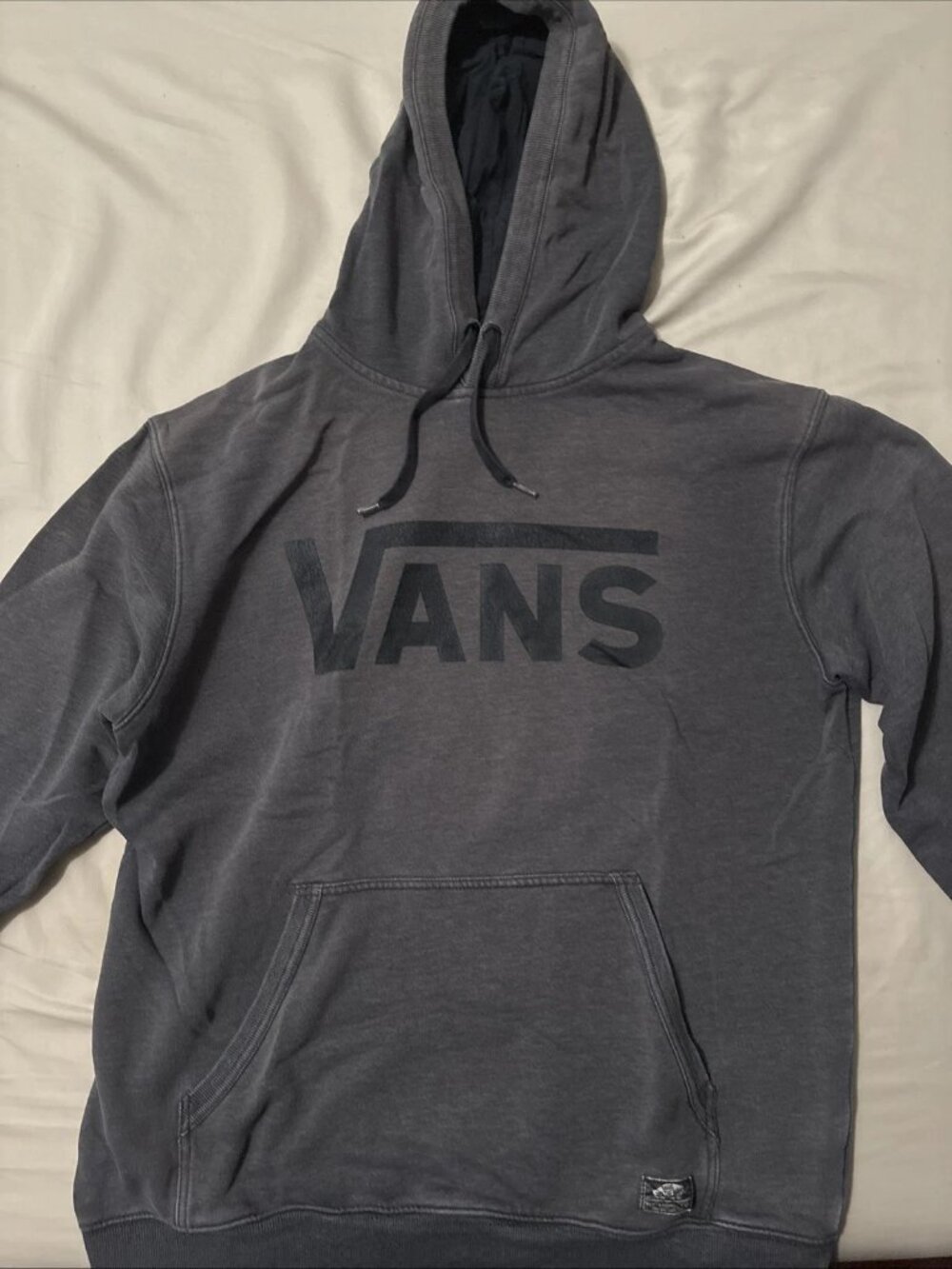 VANS Men's Gray Pullover Hoodie